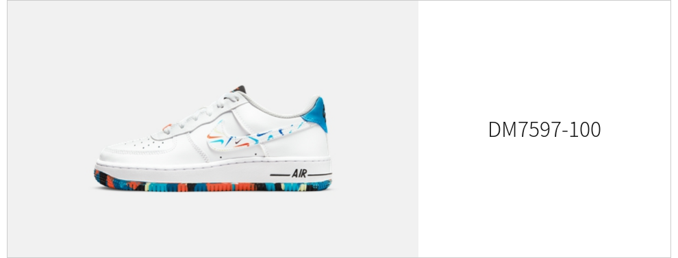 耐克运动鞋_NIKE 耐克 AIR FORCE 1 LV8 1 GS 大童运动鞋 DM7597