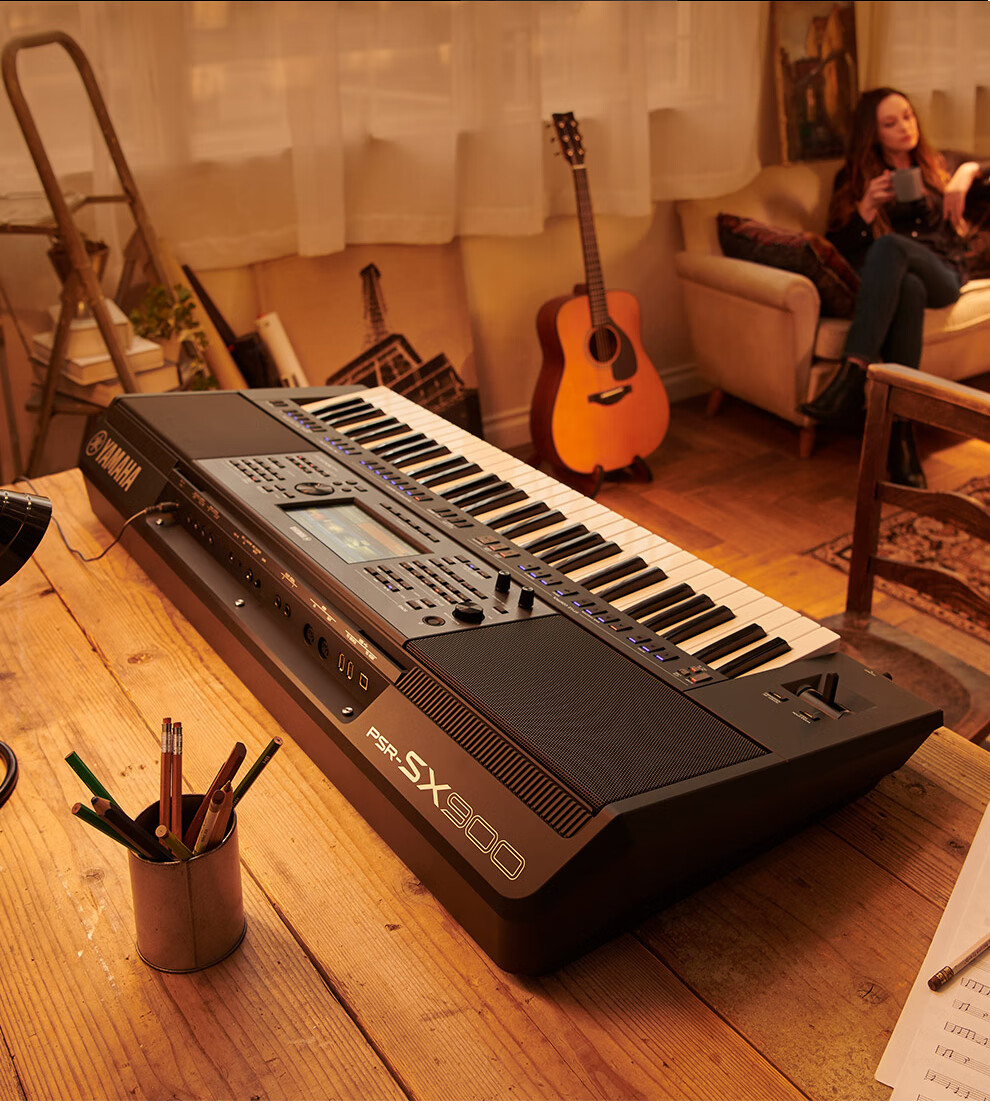 雅马哈电子琴psr-sx600/sx900/700/s975高端61键成人专业演奏编曲键盘