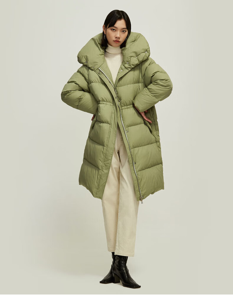 女装 羽绒服 纳薇(naivee) 商场同款naivee纳薇冬季新款通勤宽松收腰