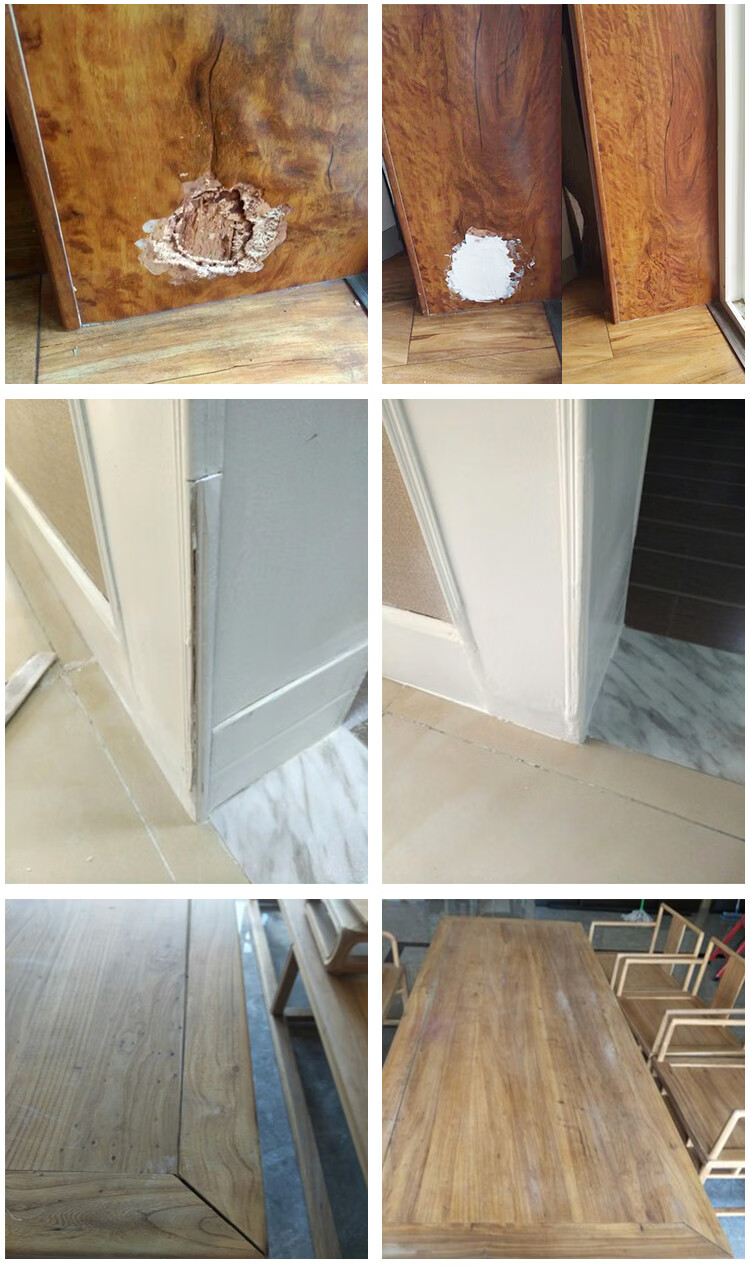 水性原子灰家具木质补漆木器裂缝修补膏墙面批灰快干腻子膏粉15千克