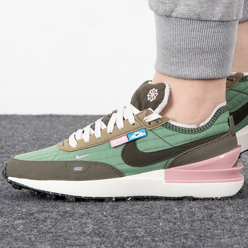 nike耐克女鞋 waffle one 新款运动鞋透气华夫鞋大钩低帮休闲鞋dc2533