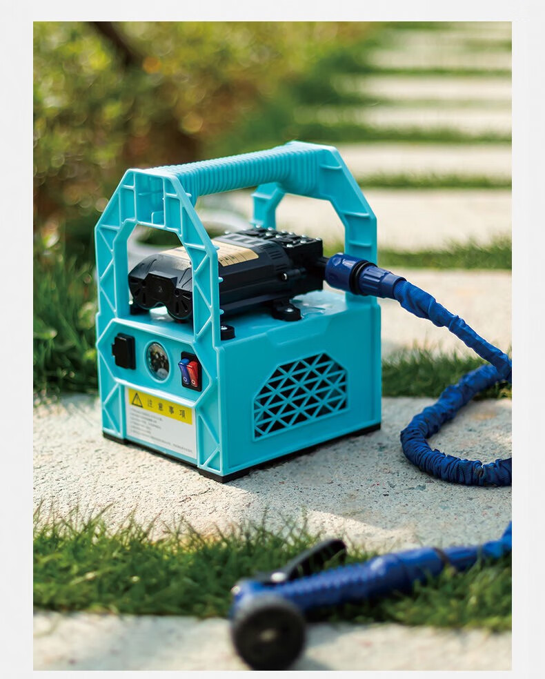 博朗晴bolangqing手提式电动喷雾器抽水机智能双泵高压打药机家用大