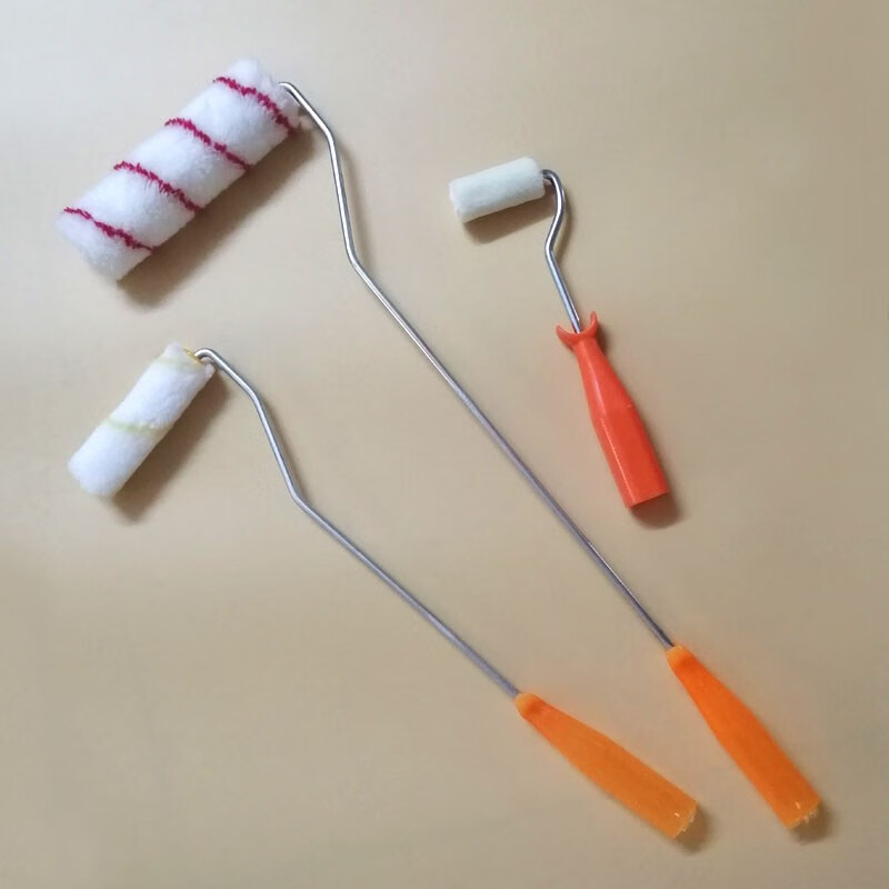 铁铮汉 小四寸油漆滚筒刷小滚筒小滚芯4寸涂料滚子涂刷油漆乳胶漆涂料