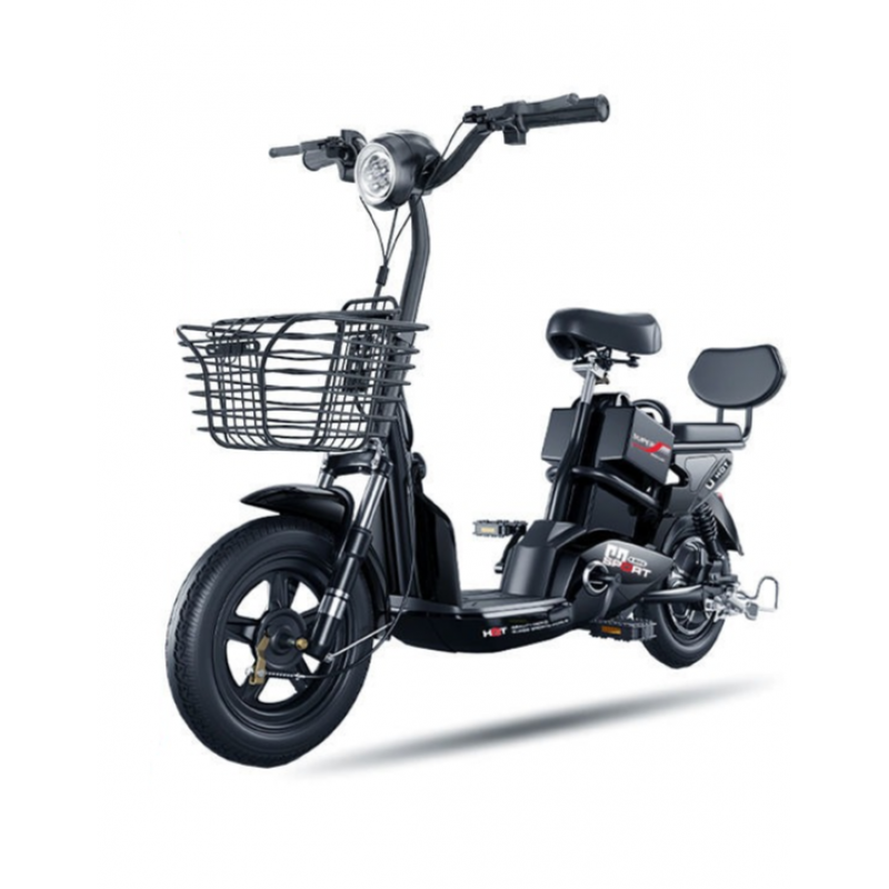 雅迪学生单人电动车轻便式可折叠海电新国标电动车电动车女性小型电动