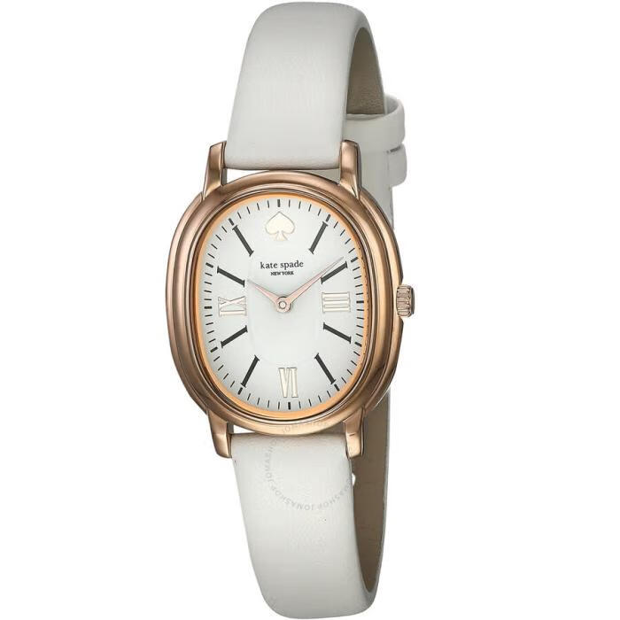 凯特丝蓓纽约katespadenewyork女士手表石英表白色34mm皮带ksw1433