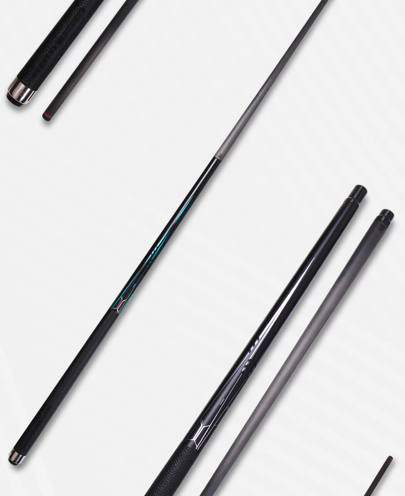 cuppa cuppa小怪兽台球杆黑科技小头花式九球12.