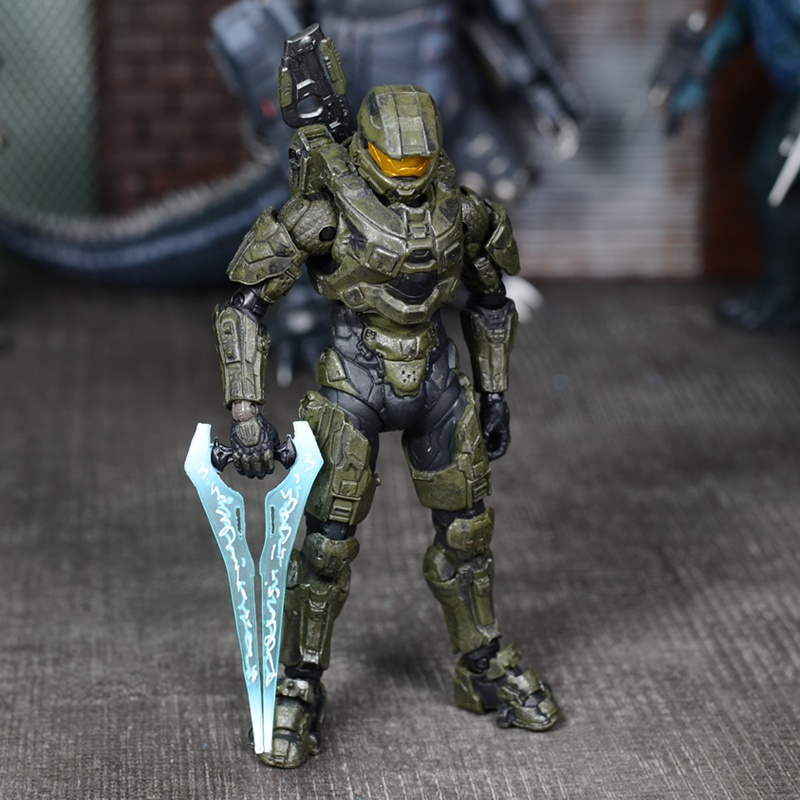 迪士尼同款麦克法兰光晕halo光环5士官长巴克洛克凯丽田中模型 凯丽