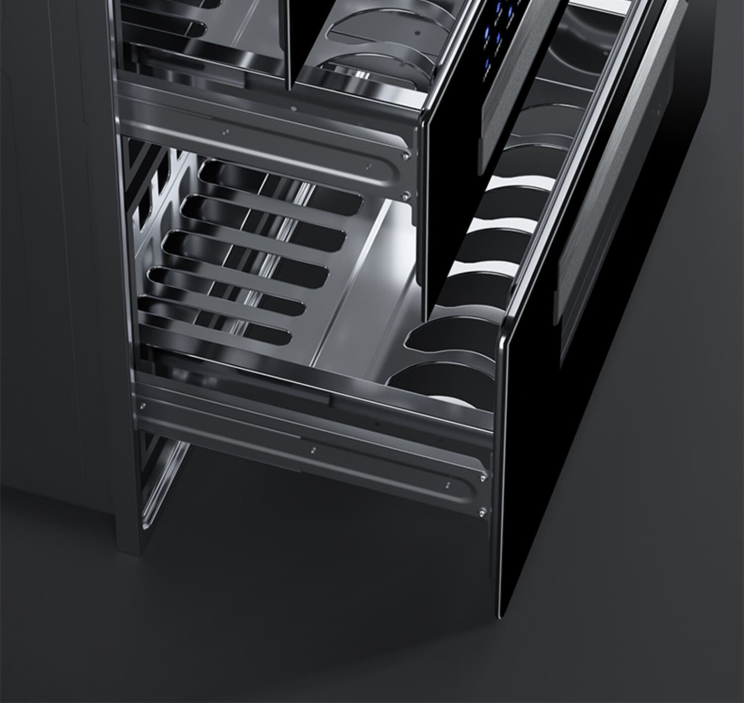 万和消毒柜108qc-2s嵌入式家用日本樱·花消毒柜嵌入式家用三层120l升