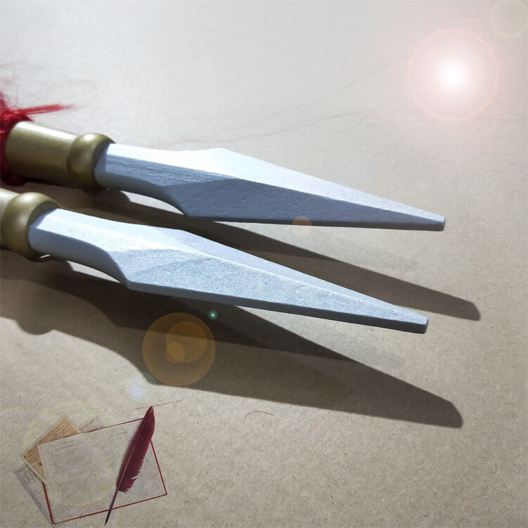 儿童节表演道具红缨枪道具哪吒红孩儿长矛 未开刃 1.4米 红色杆子