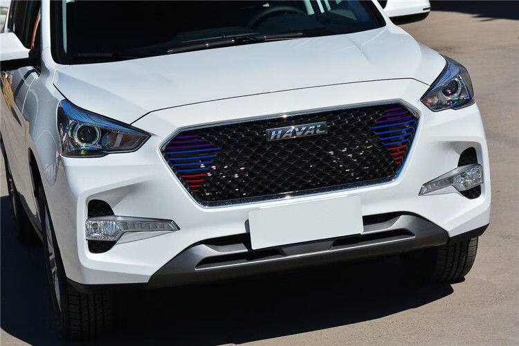 智茵 哈佛m6个性中网电镀改装贴条前脸中网改色膜哈佛m6个性拉花装饰