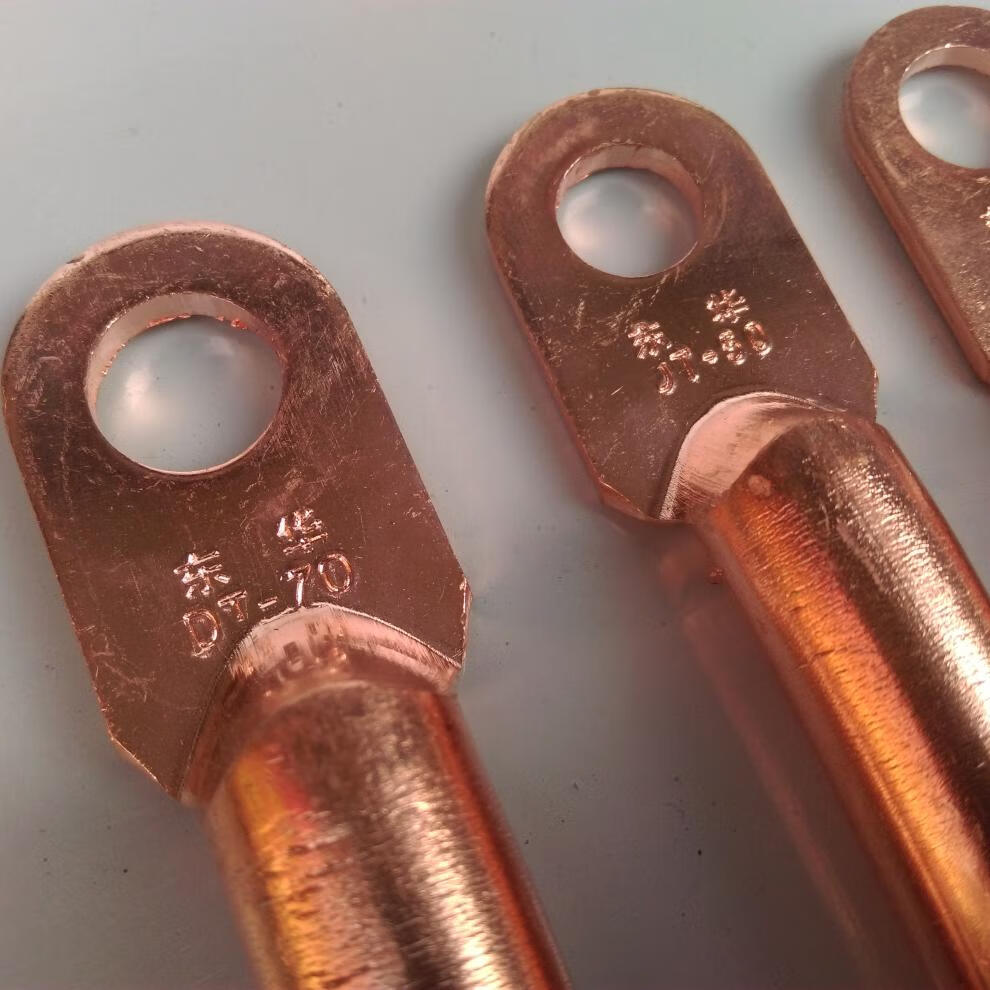 国标电线线耳线鼻子直通10/16/25/35/50/70/95/120平方线耳铜直通 线