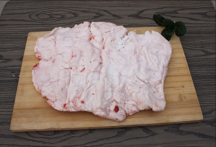 新鲜猪油生猪板油农家散养土猪肥油 猪板油5斤装