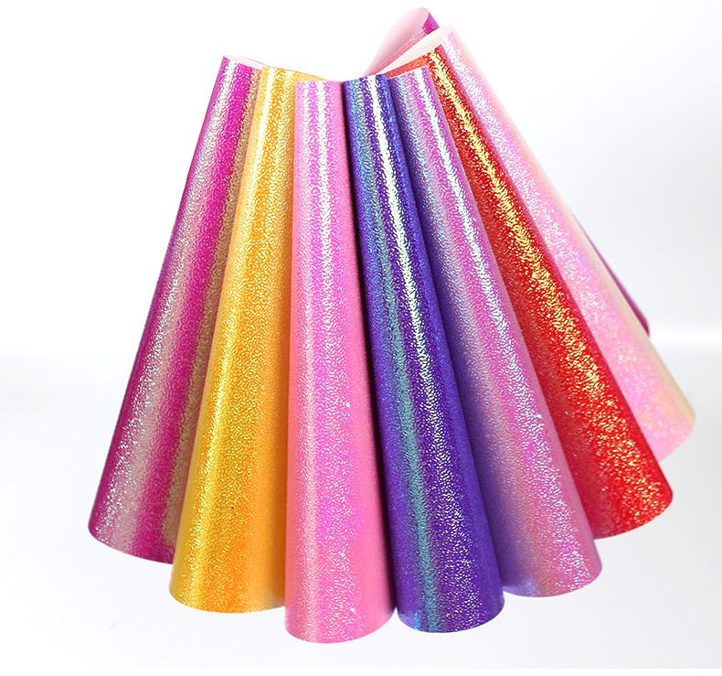 仁印 彩虹纸闪光纸闪亮纸亮光纸珠光纸镭射纸彩色剪纸折纸儿童手工