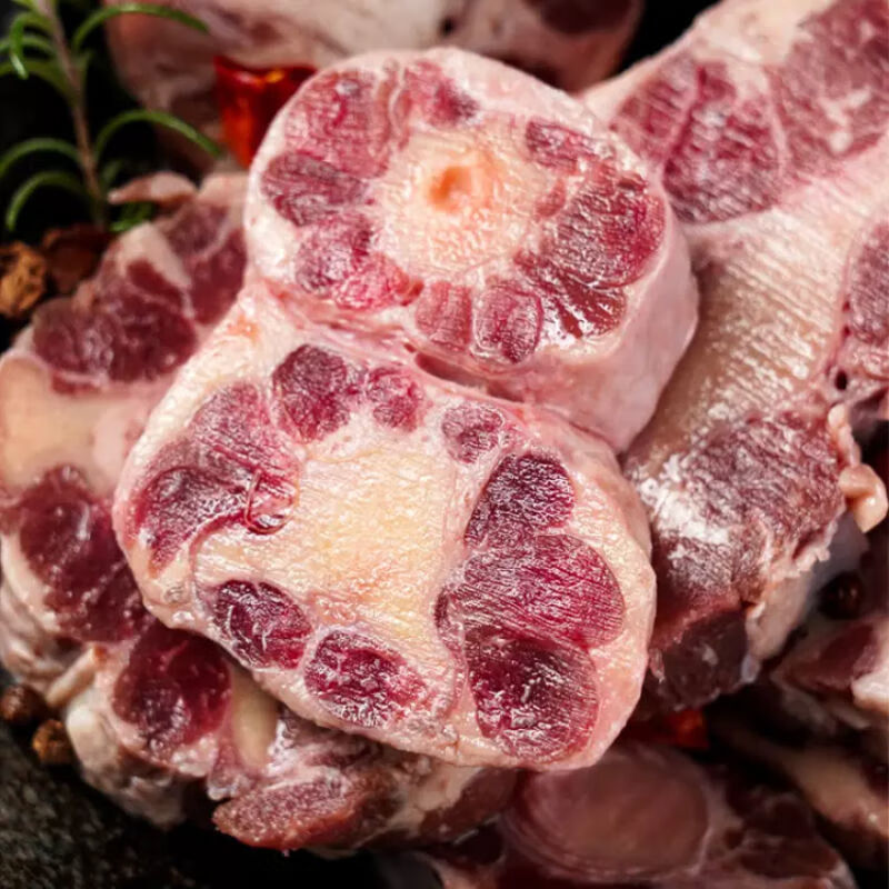 新鲜黄牛尾 正宗黄牛牛尾 新鲜整根牛尾巴骨 冷冻牛尾顺丰 4斤装