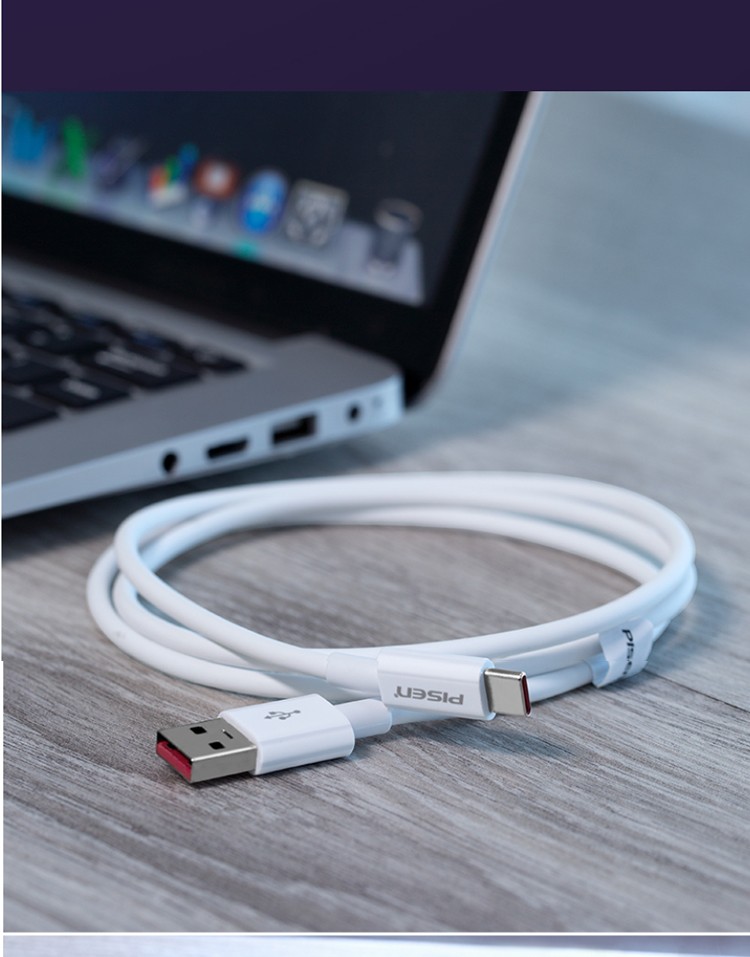 品胜华为typec数据线5a超级快充手机充电器线mate30prop2040荣耀v10