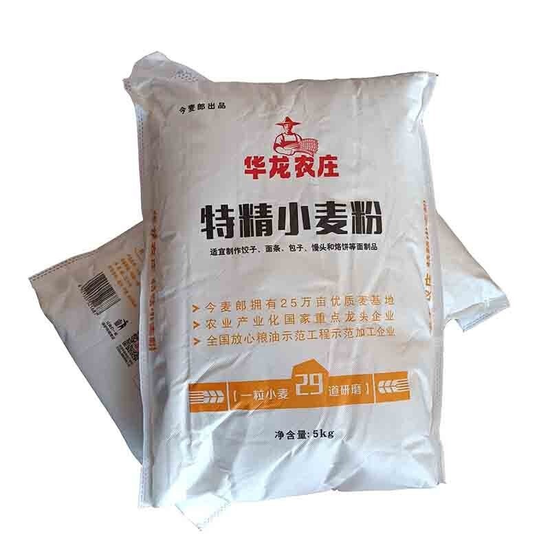 今麦郎面粉小麦华龙农庄头道粉特精麦芯粉5kg装饺子粉面条粉馒头粉