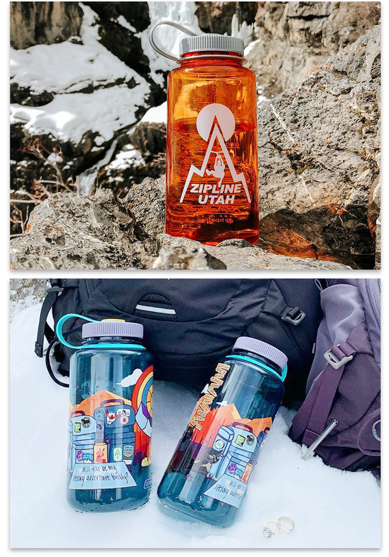 美国nalgene乐基因原装进口塑料杯男街头涂鸦户外风格运动水杯学生