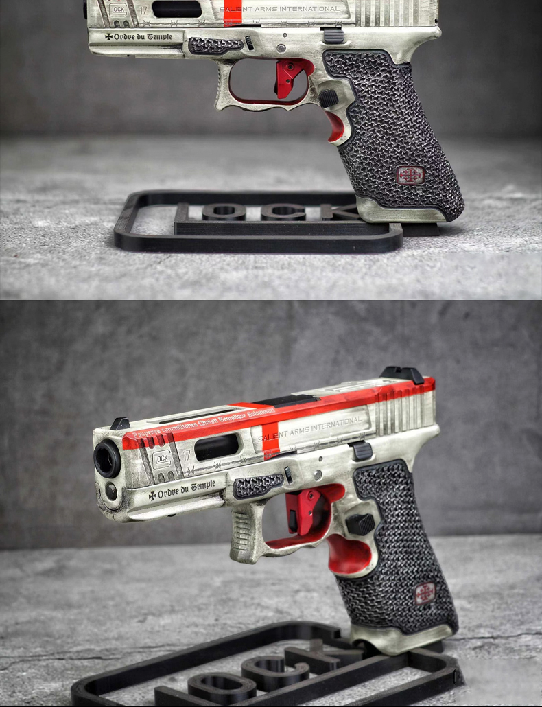 高端软弹枪kublai格洛克软弹枪n1系列海绵子弹空挂回趟连发模型玩具枪