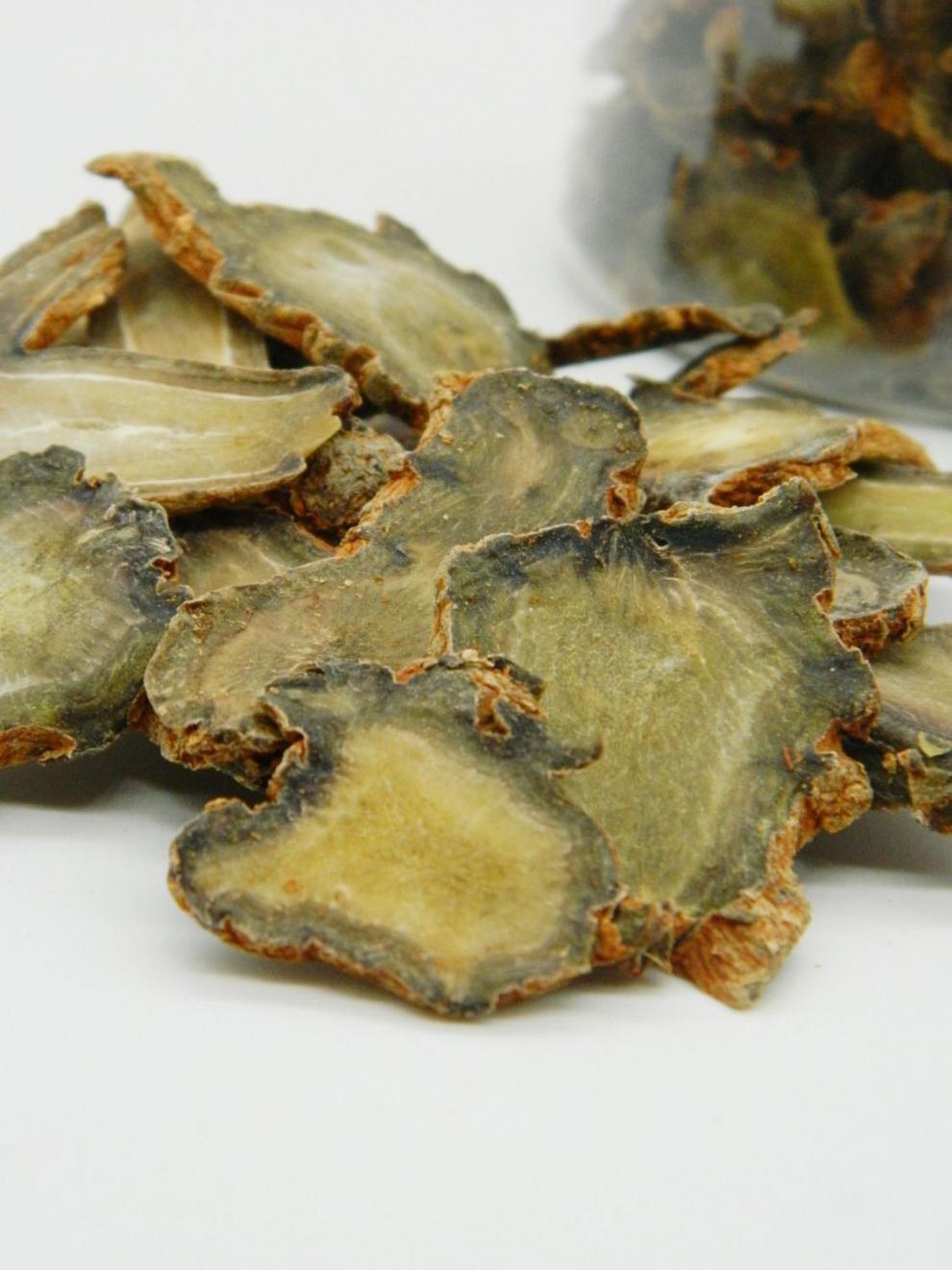 云南文山三七切片田七切片产地直销三七片煮汤泡水 40头 一斤【图片