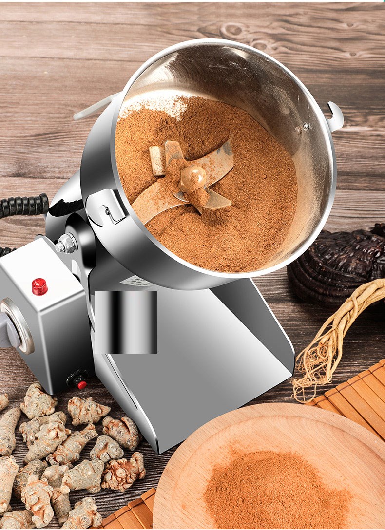 2500磨粉机打粉机粉碎机家用商用研磨机器中材三七五谷小型超细弭黎