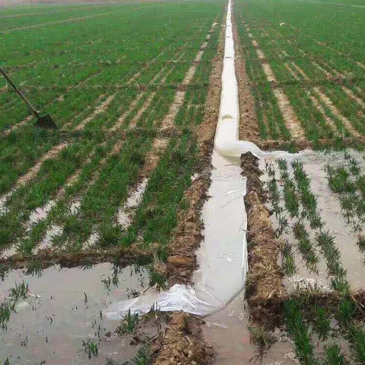 一次性塑料水龙带带垄沟浇地灌溉水袋软管子地垄沟农用农业田麦桑荷