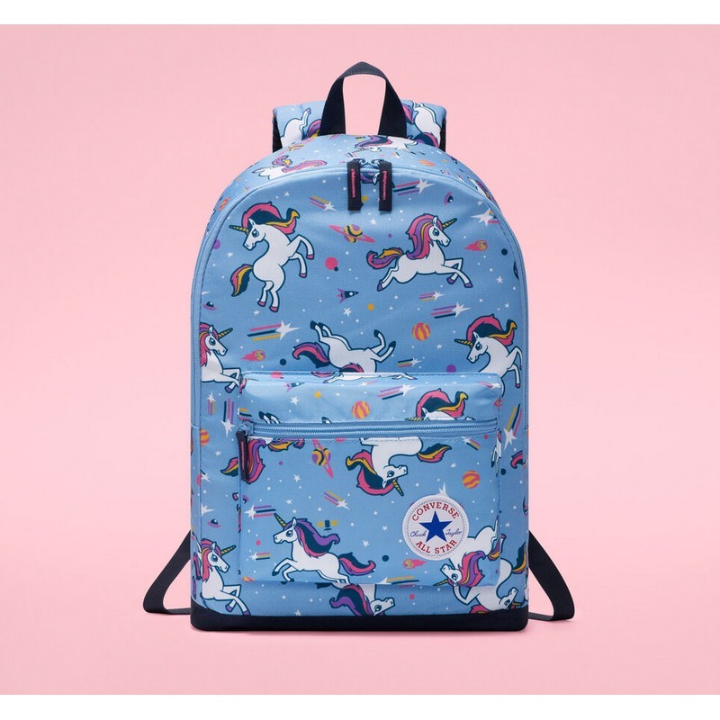 converse匡威男女同款超可爱独角兽双肩包学生书包户外休闲包10019720