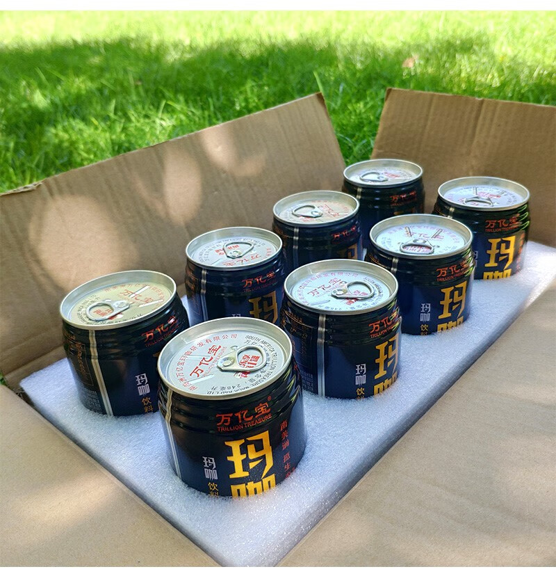 万亿宝玛咖功能性饮料维生素牛磺酸体力能量健身运动248ml/罐 黄色