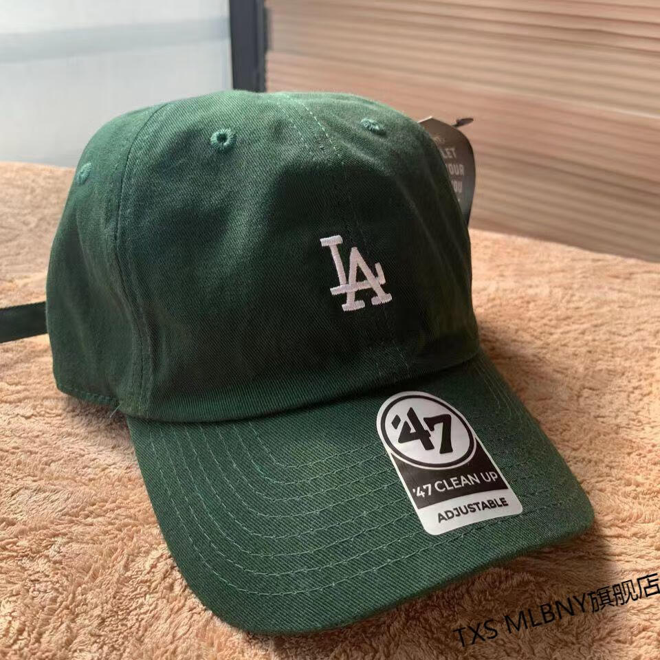 mlb 帽子47经典男女棒球帽子防晒小标可调节鸭舌帽运动帽时尚百搭 47