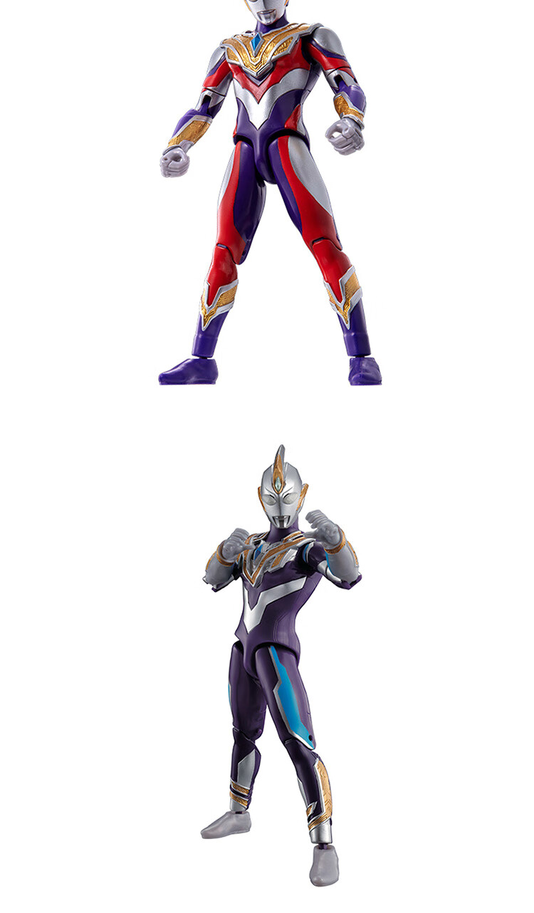 万代(bandai) 泽塔奥特曼手办万代奥特曼超可动特利迦伽赛罗传说之