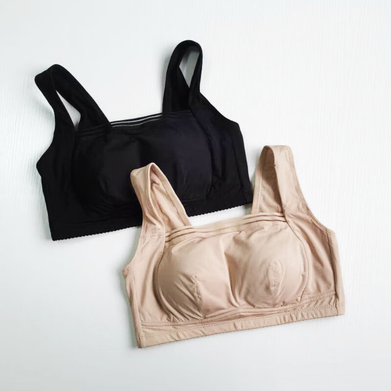 幔妲身态内衣身养护女内衣石墨烯 态 无钢圈舒适抹胸文胸套装运动调整