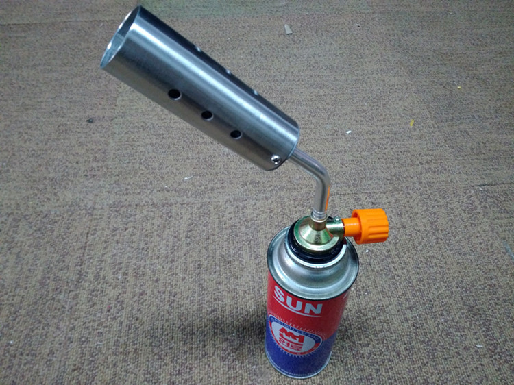 gotp 可倒置调明火手动点火大口径瓦斯喷火枪360旋转烘焙烧猪毛火力猛