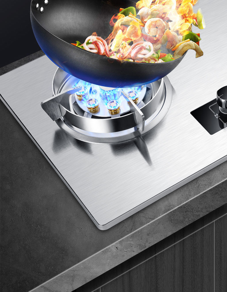 中燃宝燃气灶 天然气家用燃气灶双灶大火力九腔猛火节能石油液化气