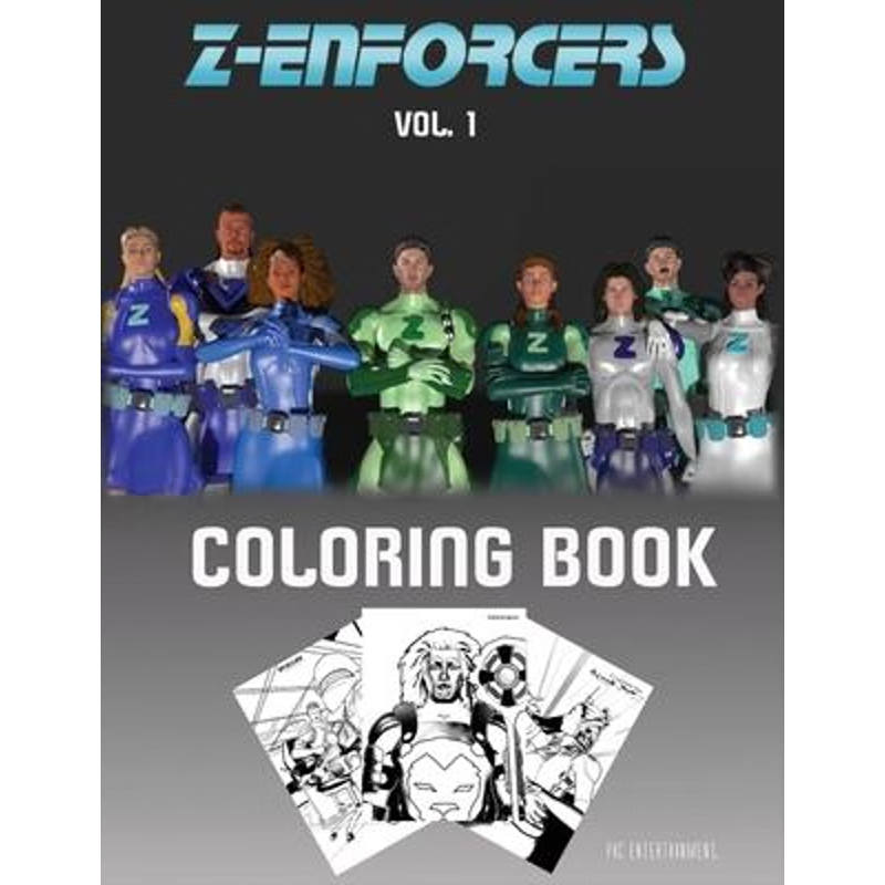 按需印刷Z-Enforcers Coloring Book:Vol. 1[9780578548128]