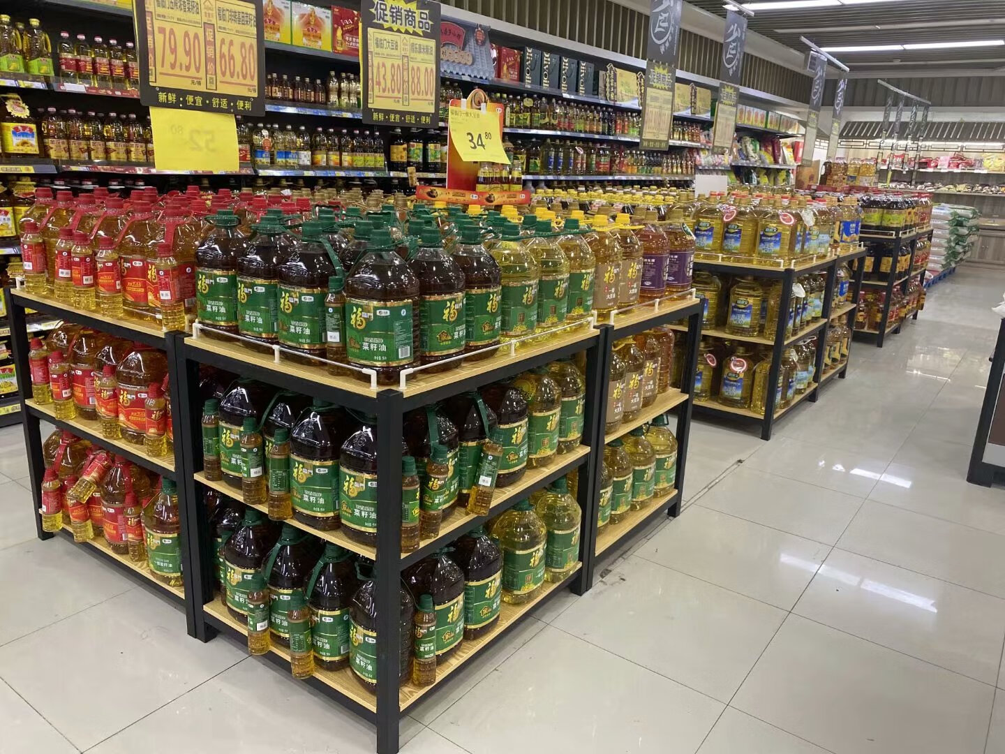 骁熊 超市堆头促销台货架特价车甩货便利店粮油米面店展示架牛奶地堆