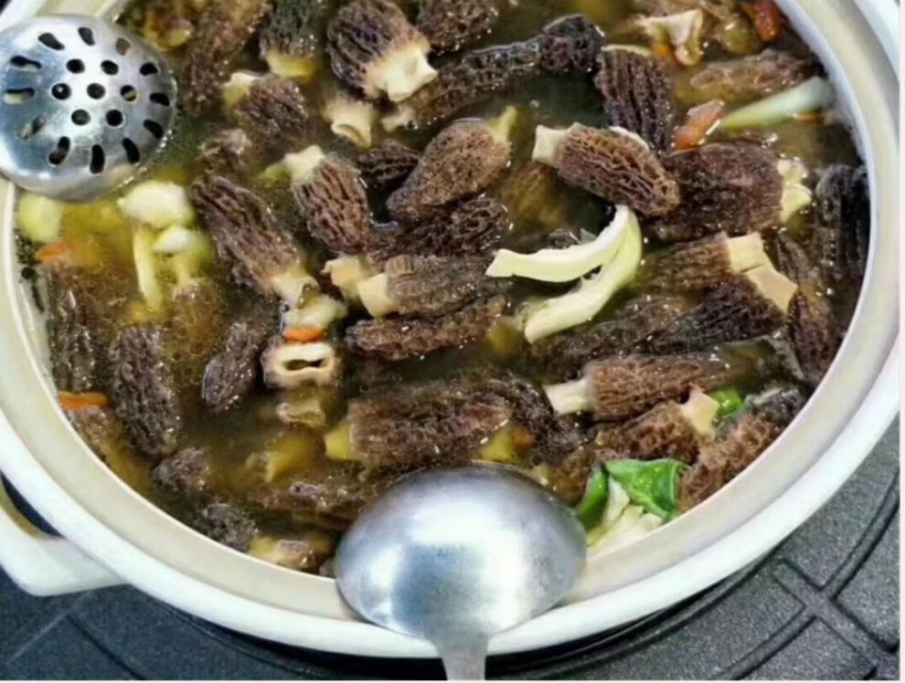 羊肚菌干货云南特产新鲜牛肚菌羊肚蘑菇100g散装 00g散装【图片 价格