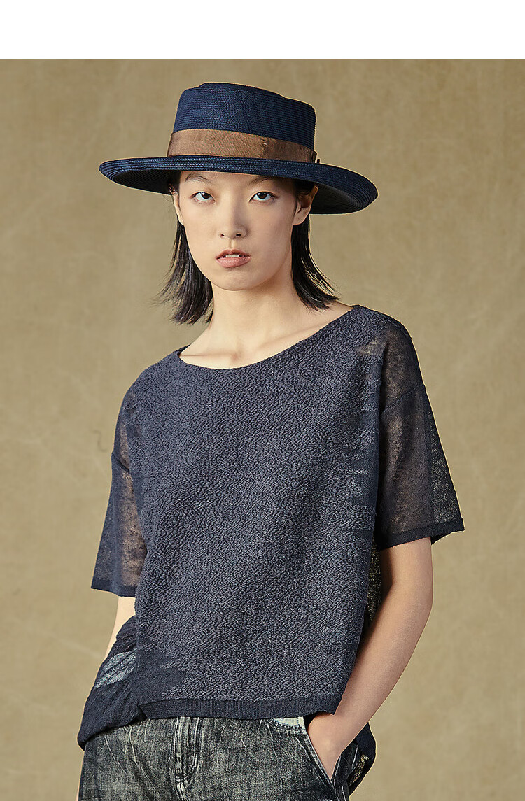 donoratico达衣岩21夏针织衫麦地的情谊之一极地深灰xl