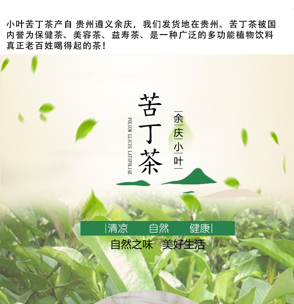 貴州餘慶小葉苦丁茶發酵茶袋泡茶何江牌月坤東南特選【圖片 價格 品牌