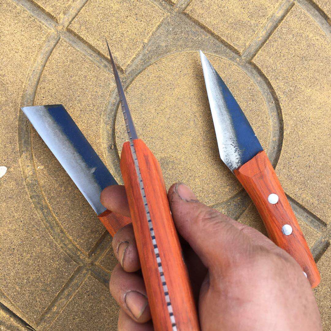 手工制作w18老锋钢芽接刀嫁接刀 锋利耐用花卉苗木接木刀专用 2号
