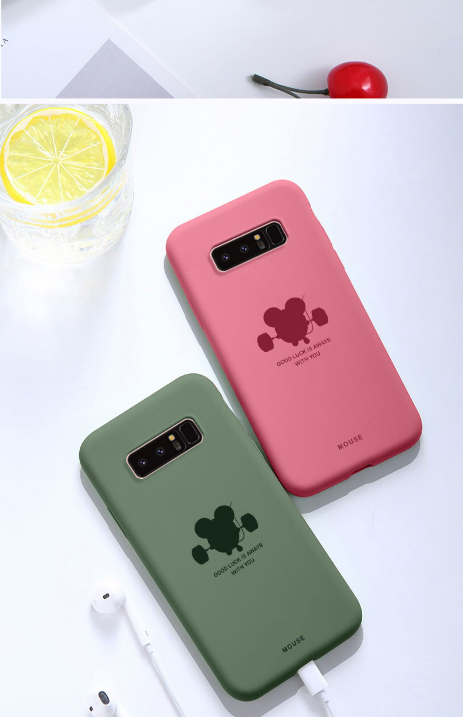 三星note9手机壳note8液态硅胶galaxynote全包防摔盖乐世新款网红男女