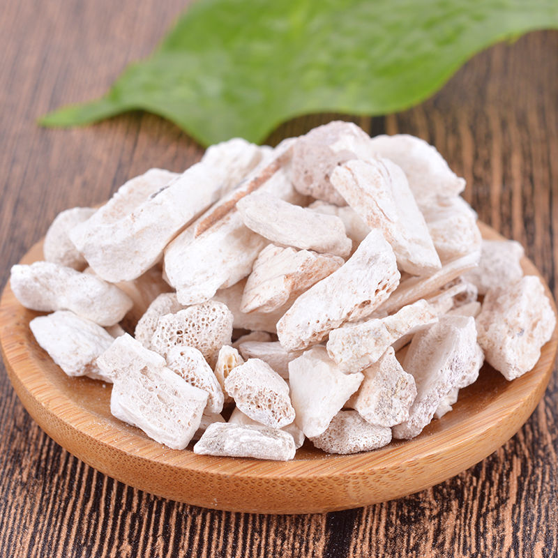 北京同仁堂原料 中药材生龙骨五花煅龙骨 配桂枝龙骨牡蛎汤白龙骨化