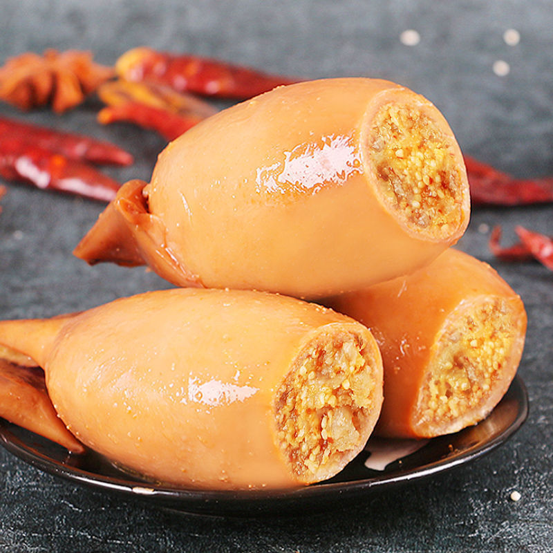 鱿鱼仔带籽海鲜麻辣小吃网红墨鱼仔八爪鱼须即食小零食品批发海鲜1斤