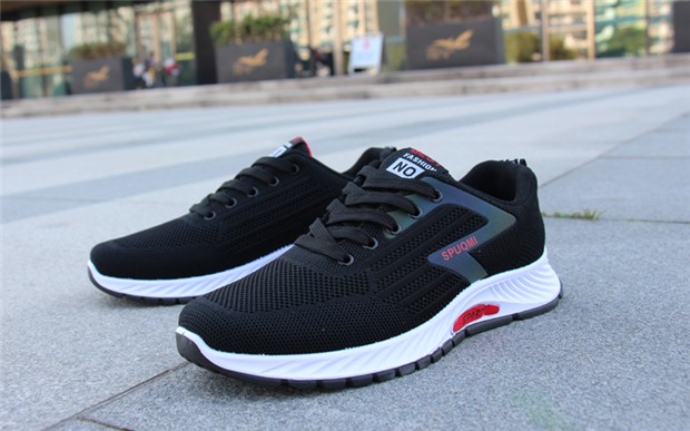 潮牌红蚂蚁夏季男士镂空网面鞋透气休闲鞋潮流运动鞋鞋软底跑步鞋网鞋