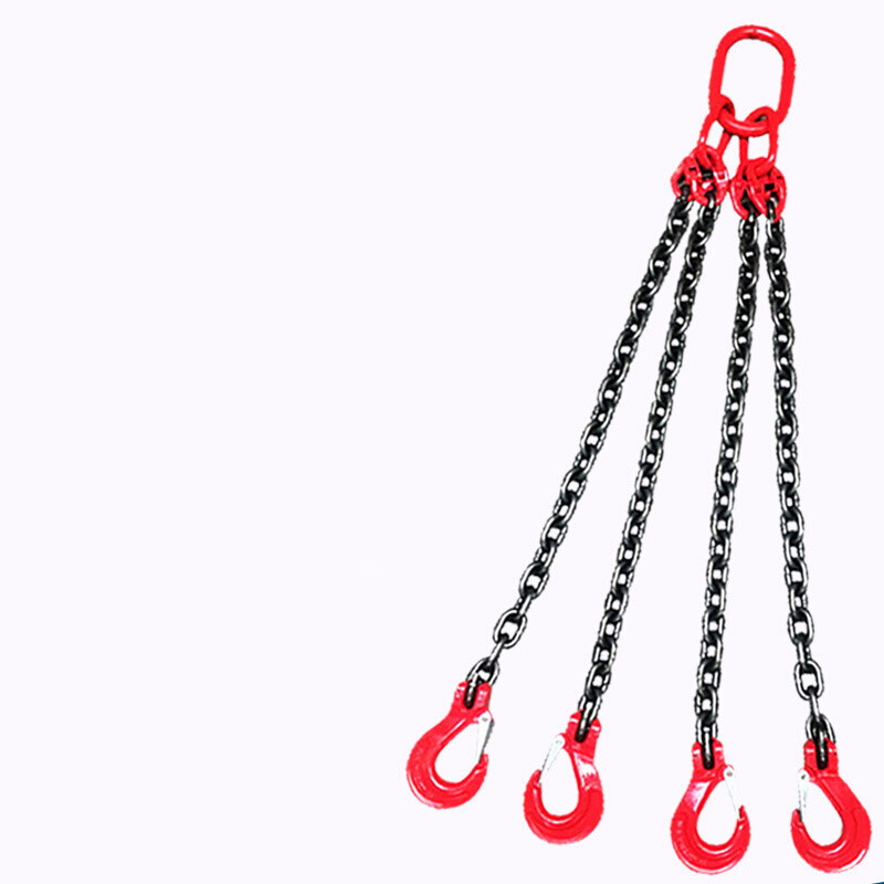 起重吊链吊车吊具猛钢铁链条吊环吊钩挂钩子吊索具行车吊装工具1吨1米