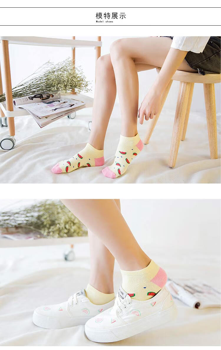 60袜子女船袜夏季隐形棉质浅口袜防滑透气210双女短袜低帮薄款韩版