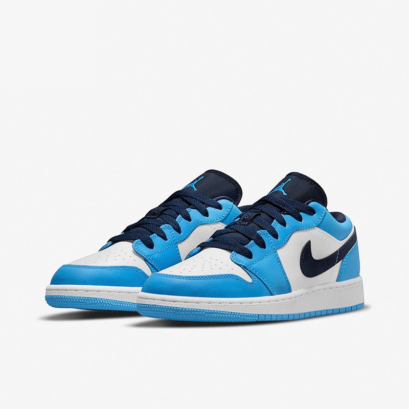 nike耐克airjordan1lowaj1北卡蓝男女款低帮休闲篮球鞋