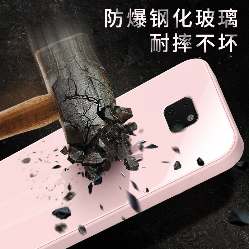 nbiub适用于迪士尼华为mate20手机壳全包防摔玻璃mate20pro个性创意