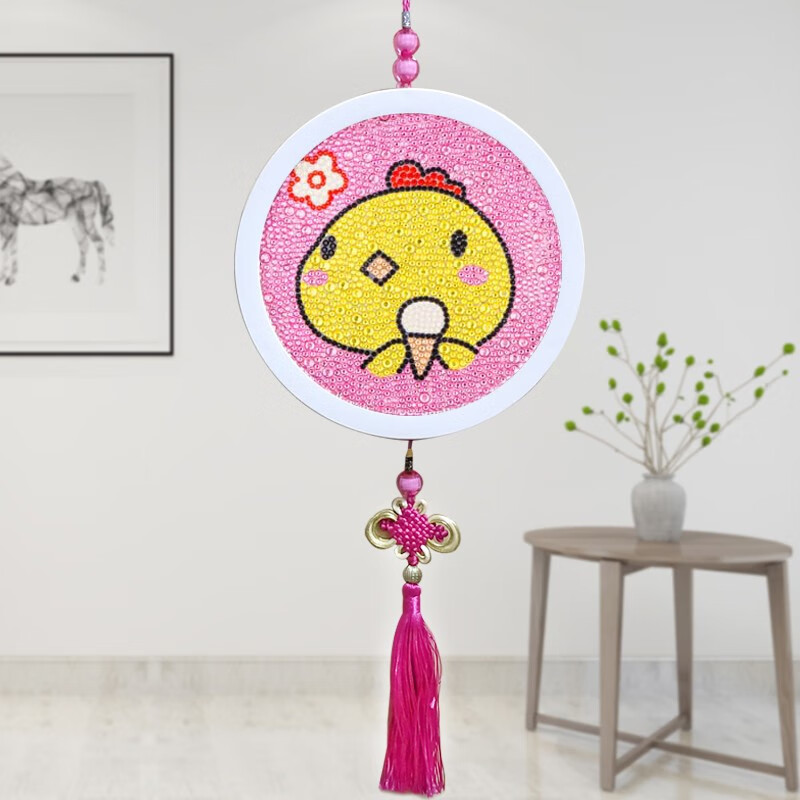 钻石画儿童水晶贴画小学生手工黏贴diy男孩女孩房间卧室卡通公主带