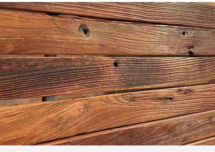 茶吧桌 老榆木门板桌风化茶桌旧木板家具隔板实木茶台茶几复古吧台