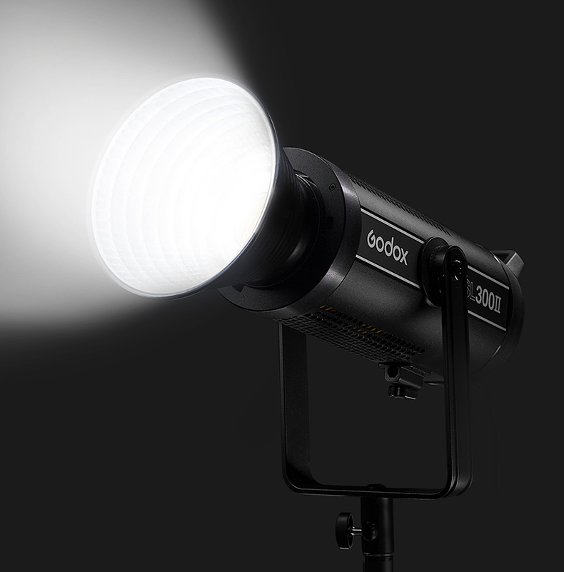 神牛sl300ii太阳灯led直播补光灯320w摄像儿童打光灯拍照摄影灯直播间