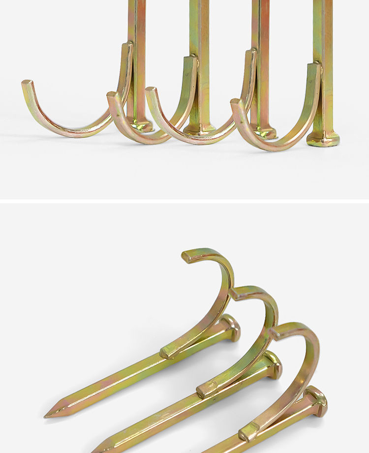 芙逸儿 水管钩钉管子勾钉20线管卡子卡扣水泥钉固定钉钩卡钉一体钉勾